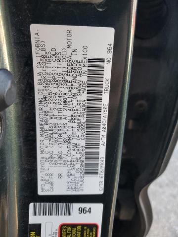 3TMJU62N69M078569 - 2009 TOYOTA TACOMA DOUBLE CAB PRERUNNER GREEN photo 12