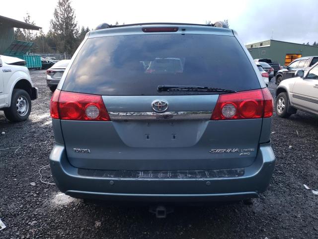 5TDBA22C66S061559 - 2006 TOYOTA SIENNA XLE BLUE photo 6