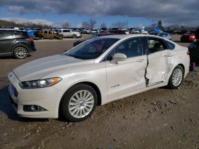 3FA6P0LU5DR173903 - 2013 FORD FUSION SE HYBRID WHITE photo 1