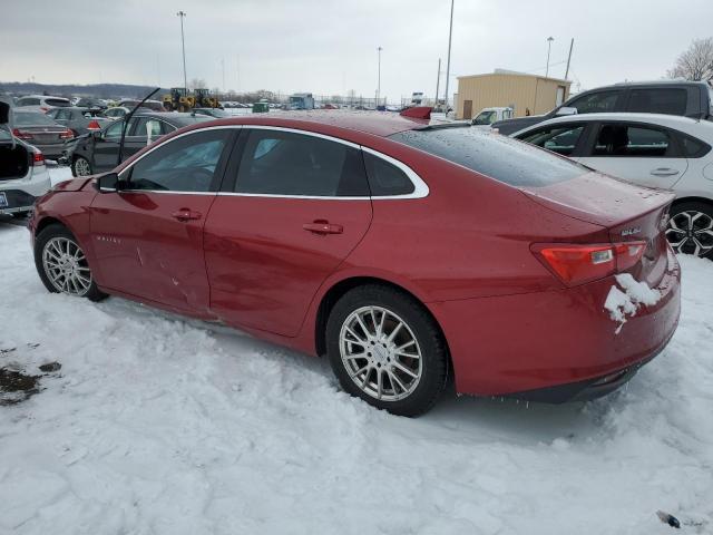 1G1ZE5ST5GF326616 - 2016 CHEVROLET MALIBU LT RED photo 2