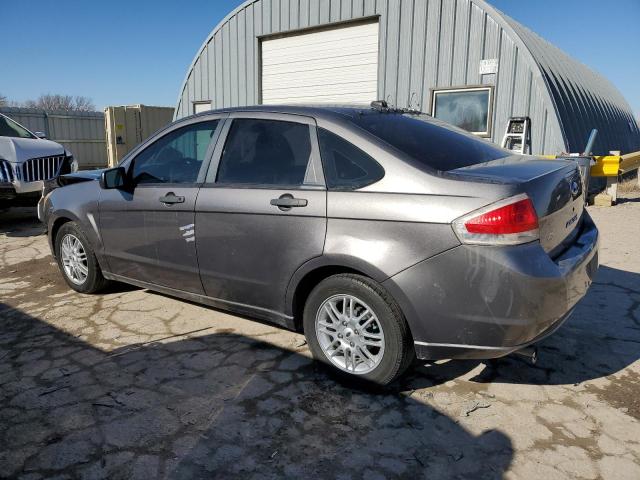 1FAHP35N19W117493 - 2009 FORD FOCUS SE GRAY photo 2