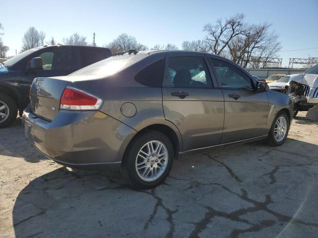 1FAHP35N19W117493 - 2009 FORD FOCUS SE GRAY photo 3