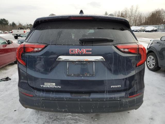 3GKALTEV1JL168305 - 2018 GMC TERRAIN SLE BLUE photo 6