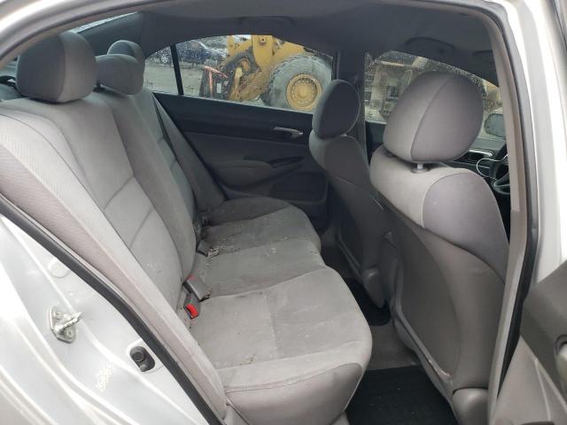 2HGFA1F53AH305250 - 2010 HONDA CIVIC LX SILVER photo 10