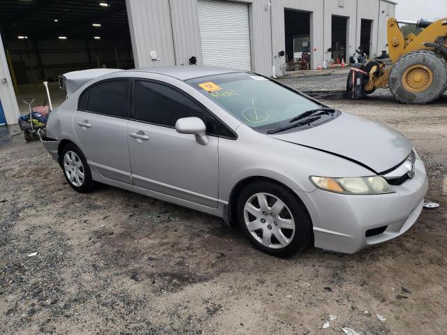 2HGFA1F53AH305250 - 2010 HONDA CIVIC LX SILVER photo 4