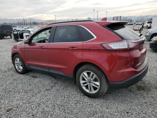 2FMPK4J93HBB50414 - 2017 FORD EDGE SEL BURGUNDY photo 2