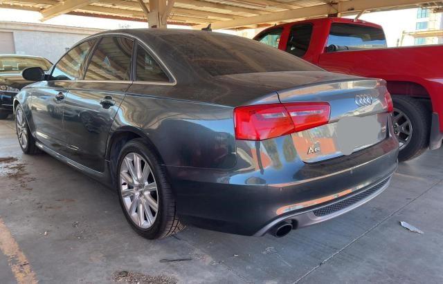 WAUHGAFC9FN017281 - 2015 AUDI A6 PRESTIGE ნაცრისფერი ფოტო 3