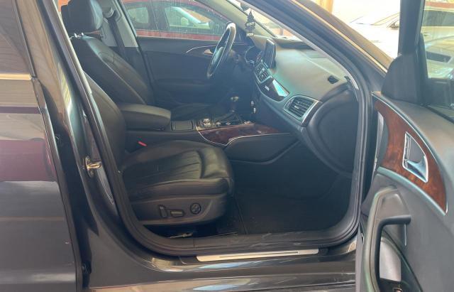 WAUHGAFC9FN017281 - 2015 AUDI A6 PRESTIGE ნაცრისფერი ფოტო 5