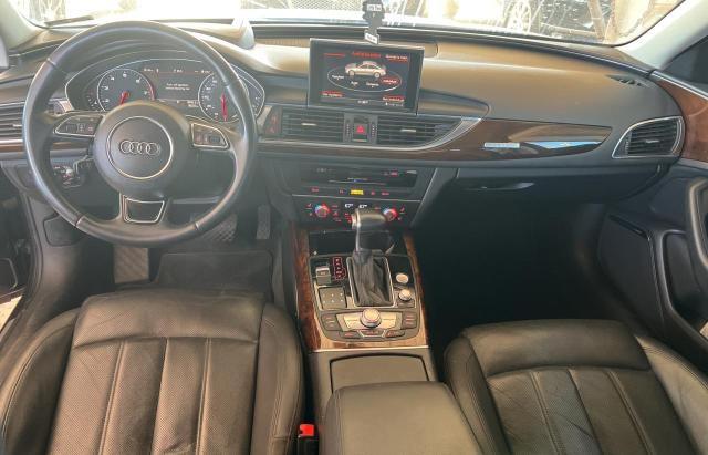 WAUHGAFC9FN017281 - 2015 AUDI A6 PRESTIGE ნაცრისფერი ფოტო 9