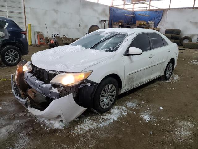 4T4BF1FK3DR333279 - 2013 TOYOTA CAMRY L WHITE photo 1