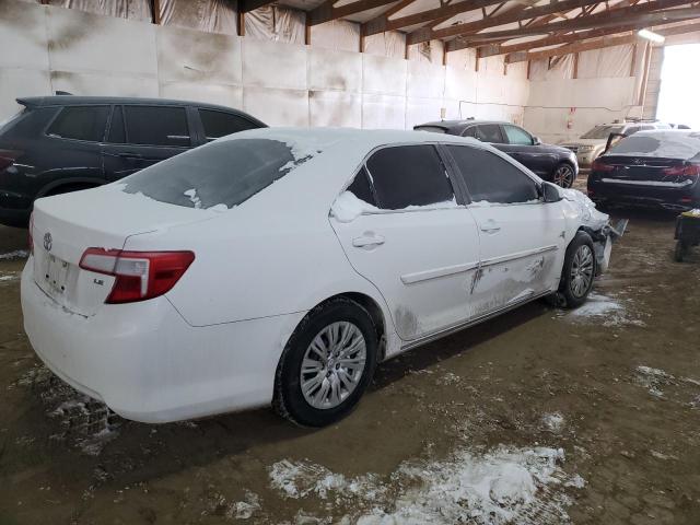 4T4BF1FK3DR333279 - 2013 TOYOTA CAMRY L WHITE photo 3