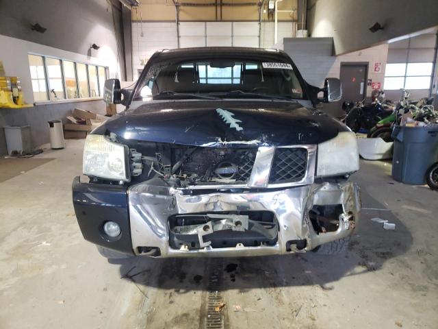 1N6AA07BX6N504721 - 2006 NISSAN TITAN XE BLUE photo 5