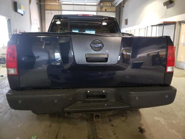 1N6AA07BX6N504721 - 2006 NISSAN TITAN XE BLUE photo 6