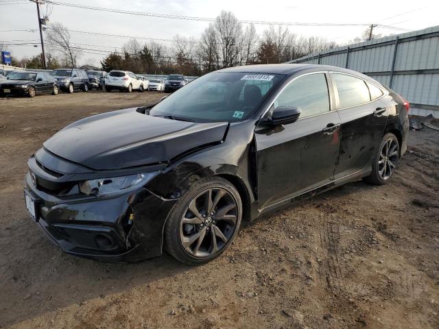 2HGFC2F84LH546506 - 2020 HONDA CIVIC SPORT 黑色 照片 1