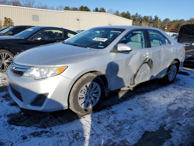 4T1BF1FK4CU105767 - 2012 TOYOTA CAMRY BASE SILVER photo 1