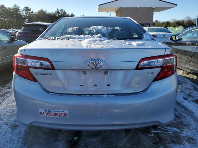 4T1BF1FK4CU105767 - 2012 TOYOTA CAMRY BASE SILVER photo 6