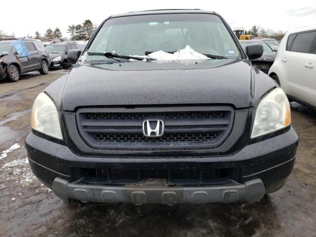 2HKYF186X5H517915 - 2005 HONDA PILOT EXL BLACK photo 5