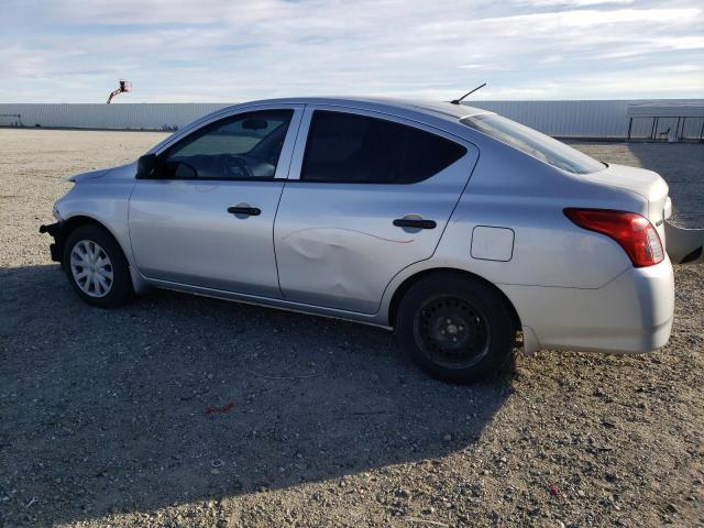 3N1CN7AP9FL809210 - 2015 NISSAN VERSA S SILVER photo 2