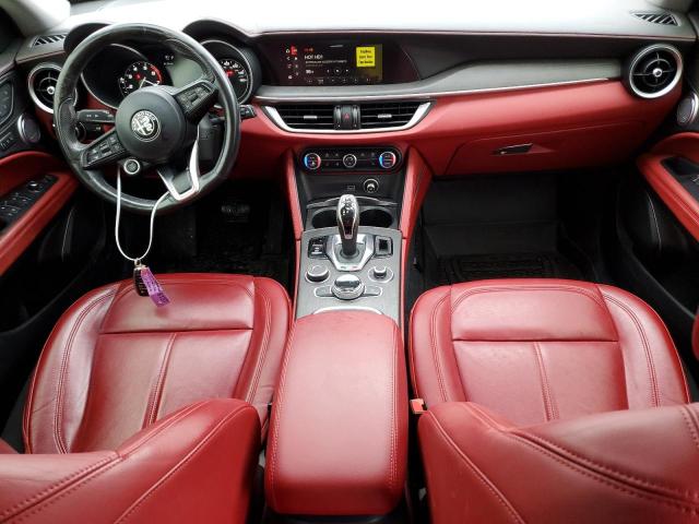 ZASPAKBN8M7D09557 - 2021 ALFA ROMEO STELVIO TI WHITE photo 8