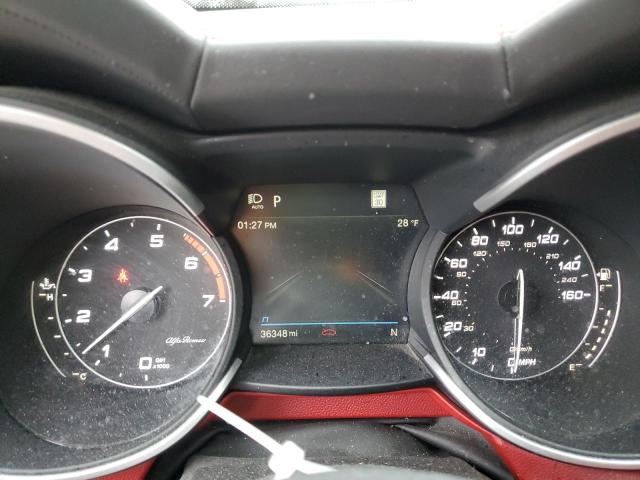 ZASPAKBN8M7D09557 - 2021 ALFA ROMEO STELVIO TI WHITE photo 9