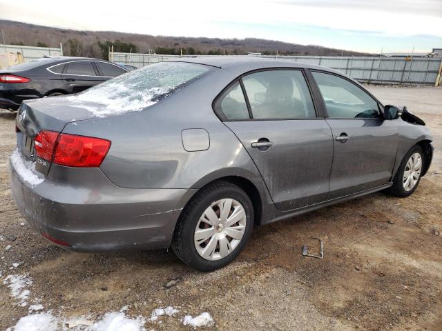 3VWDZ7AJ0BM344822 - 2011 VOLKSWAGEN JETTA SE GRAY photo 3