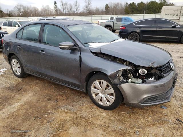 3VWDZ7AJ0BM344822 - 2011 VOLKSWAGEN JETTA SE GRAY photo 4