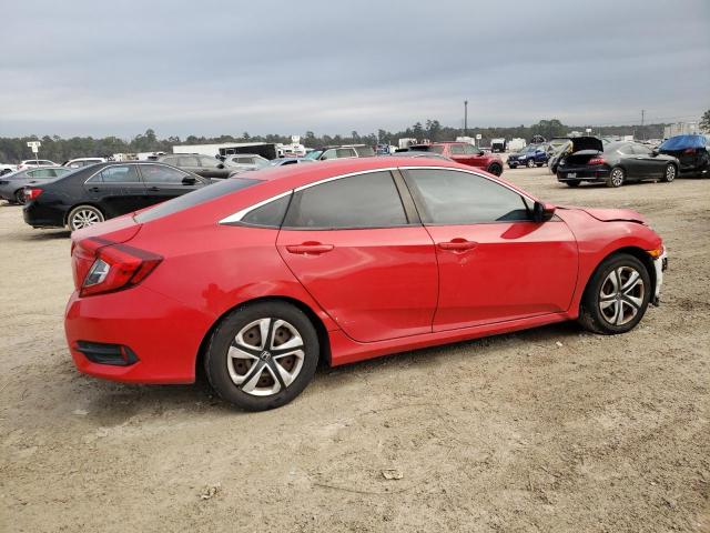 2HGFC2F50JH566044 - 2018 HONDA CIVIC LX RED photo 3