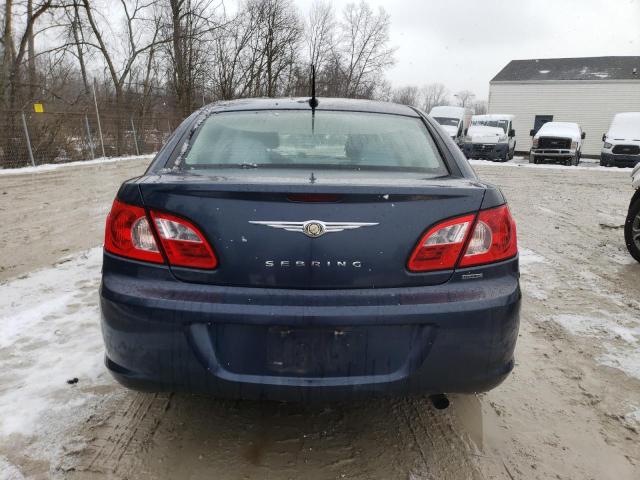 1C3LC56J18N138652 - 2008 CHRYSLER SEBRING TOURING BLUE photo 6