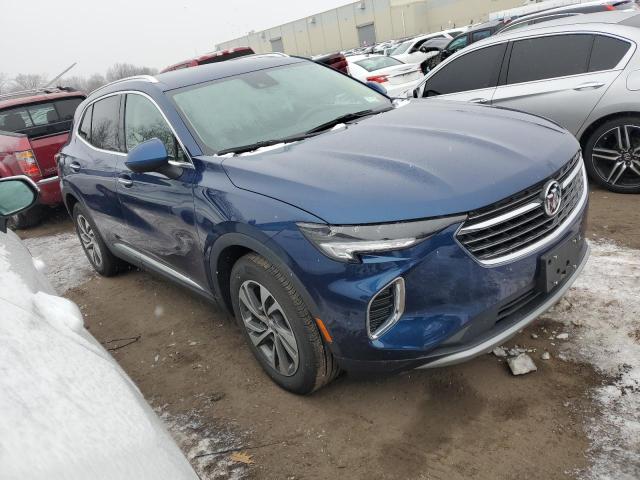 LRBFZPR43PD082418 - 2023 BUICK ENVISION ESSENCE Կապույտ լուսանկար 4