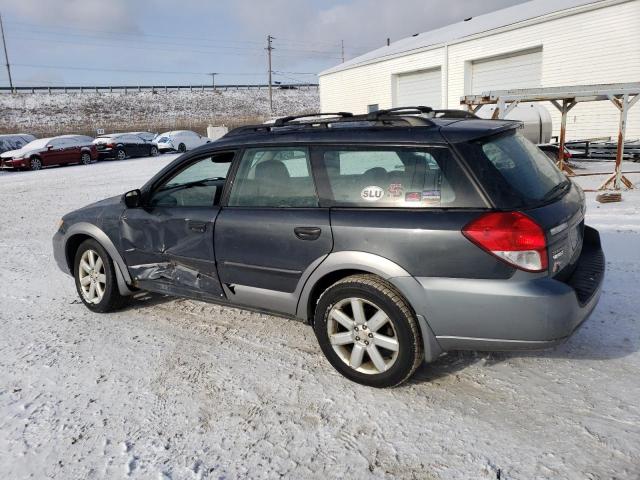 4S4BP61C997340926 - 2009 SUBARU OUTBACK 2.5I BLUE photo 2