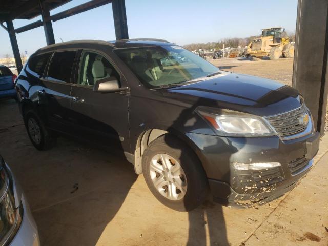 1GNKRFED4DJ101515 - 2013 CHEVROLET TRAVERSE LS BLUE photo 4