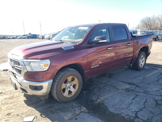 1C6SRFFT4KN638171 - 2019 RAM 1500 BIG HORN/LONE STAR BURGUNDY photo 1