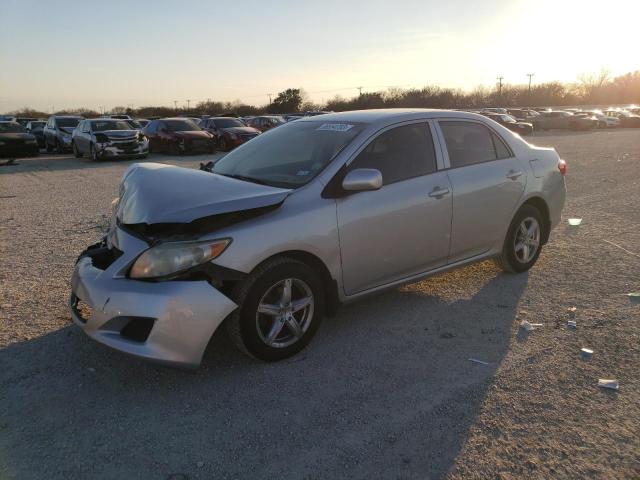 1NXBU4EE5AZ288578 - 2010 TOYOTA COROLLA BASE SILVER photo 1