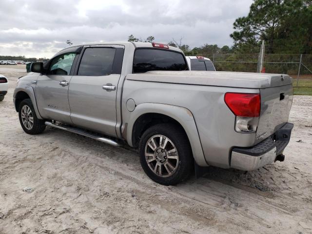 5TBEV58177S466557 - 2007 TOYOTA TUNDRA CREWMAX LIMITED GRAY photo 2