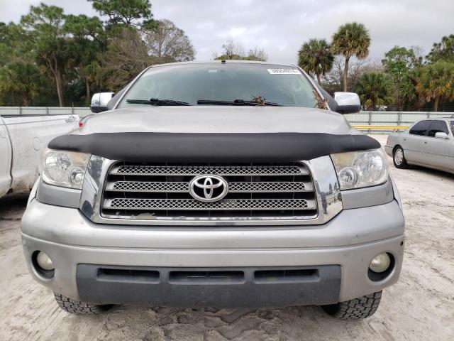 5TBEV58177S466557 - 2007 TOYOTA TUNDRA CREWMAX LIMITED GRAY photo 5