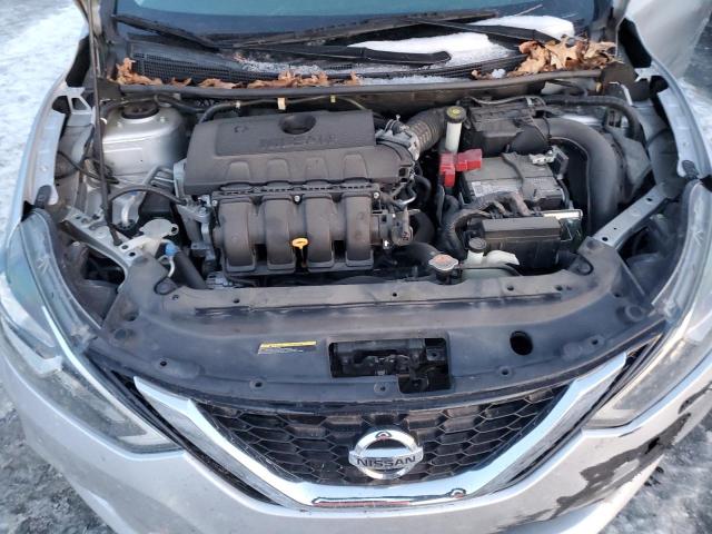 3N1AB7APXGY319752 - 2016 NISSAN SENTRA S SILVER photo 11