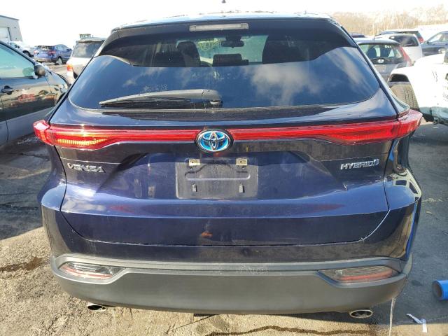 JTEAAAAH5MJ029601 - 2021 TOYOTA VENZA LE BLUE photo 6