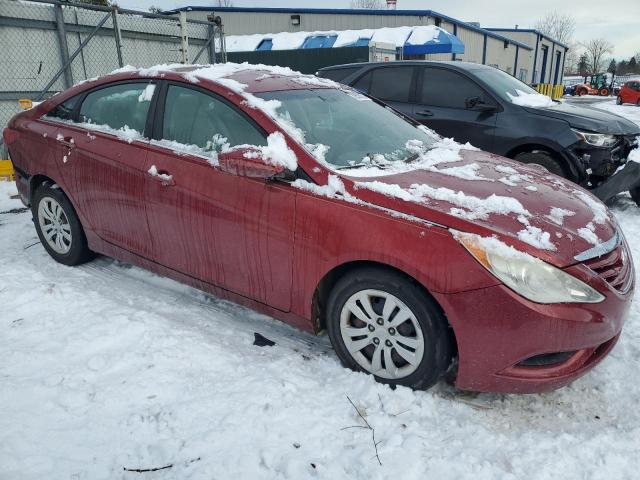 5NPEB4AC8BH061232 - 2011 HYUNDAI SONATA GLS RED photo 4