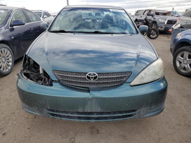 4T1BE32K75U015990 - 2005 TOYOTA CAMRY LE GREEN photo 5