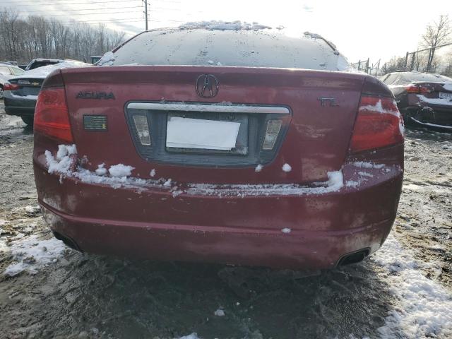 19UUA662X5A039921 - 2005 ACURA TL RED photo 6