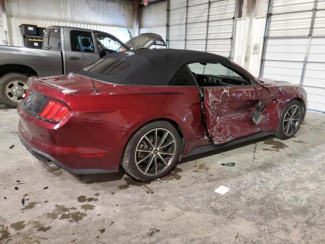 1FATP8UH6K5159883 - 2019 FORD MUSTANG RED photo 3