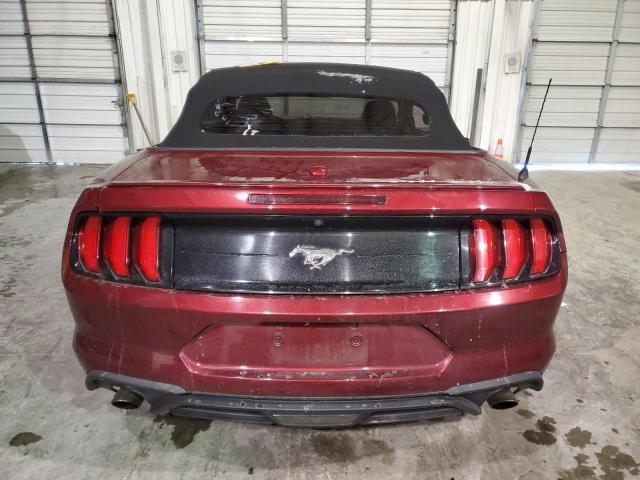 1FATP8UH6K5159883 - 2019 FORD MUSTANG RED photo 6