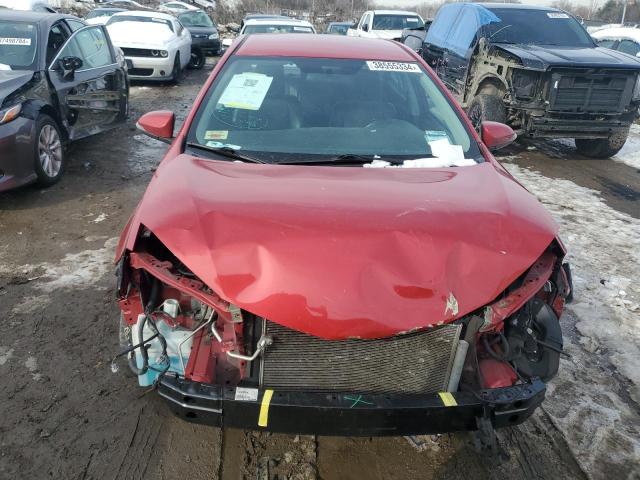 2T1BURHE3GC527130 - 2016 TOYOTA COROLLA L RED photo 5