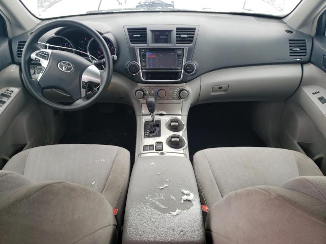 5TDZK3EH7DS132922 - 2013 TOYOTA HIGHLANDER BASE Gris photo 8