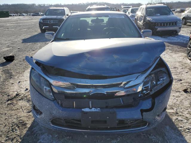 3FAHP0JG6AR312065 - 2010 FORD FUSION SEL BLUE photo 5