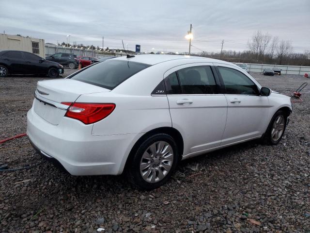 1C3CCBABXDN640505 - 2013 CHRYSLER 200 LX WHITE photo 3