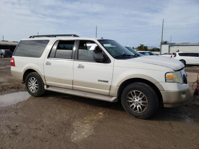 1FMFK17558LA21850 - 2008 FORD EXPEDITION EL EDDIE BAUER WHITE photo 4