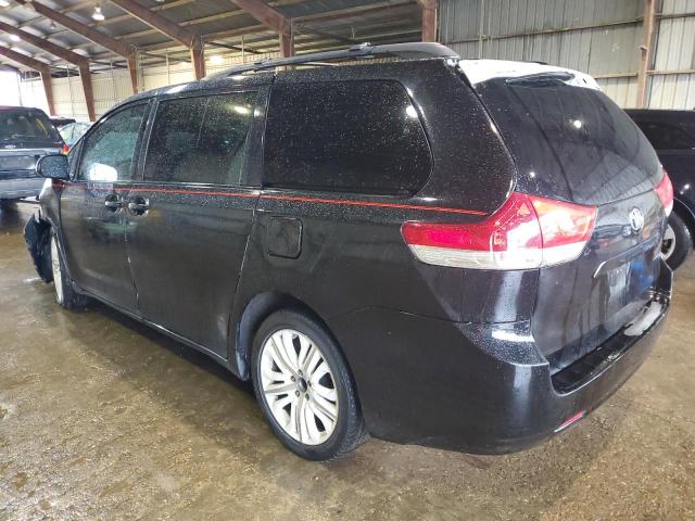 5TDYK3DC3DS294113 - 2013 TOYOTA SIENNA XLE BLACK photo 2