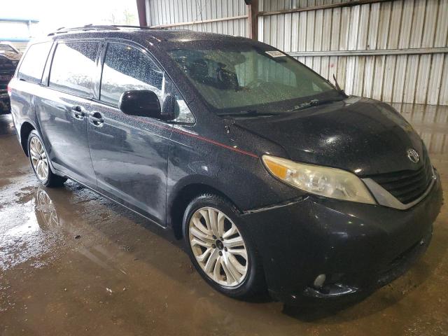 5TDYK3DC3DS294113 - 2013 TOYOTA SIENNA XLE BLACK photo 4