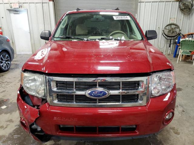 1FMCU0DG6BKB88776 - 2011 FORD ESCAPE XLT RED photo 5